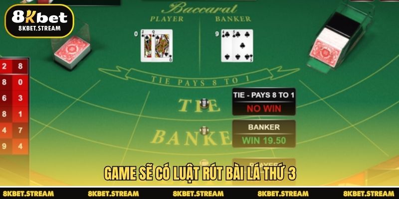 Game sẽ có luật rút bài lá thứ 3